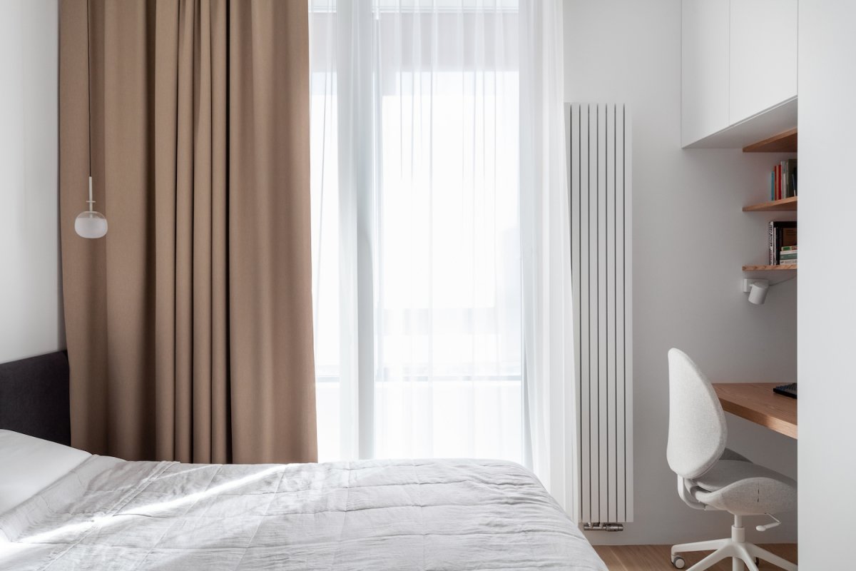 60平公寓白色极简风格设计